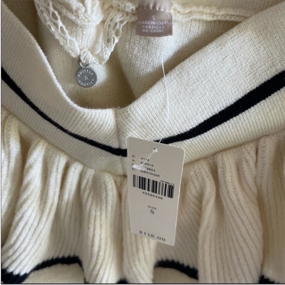 Anthropologie knitted and knotted sweater size small NWT - Picture 7 of 10